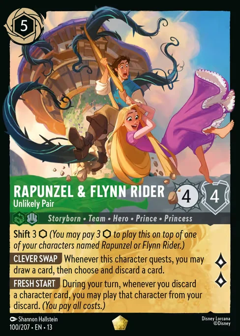 Rapunzel & Flynn Rider